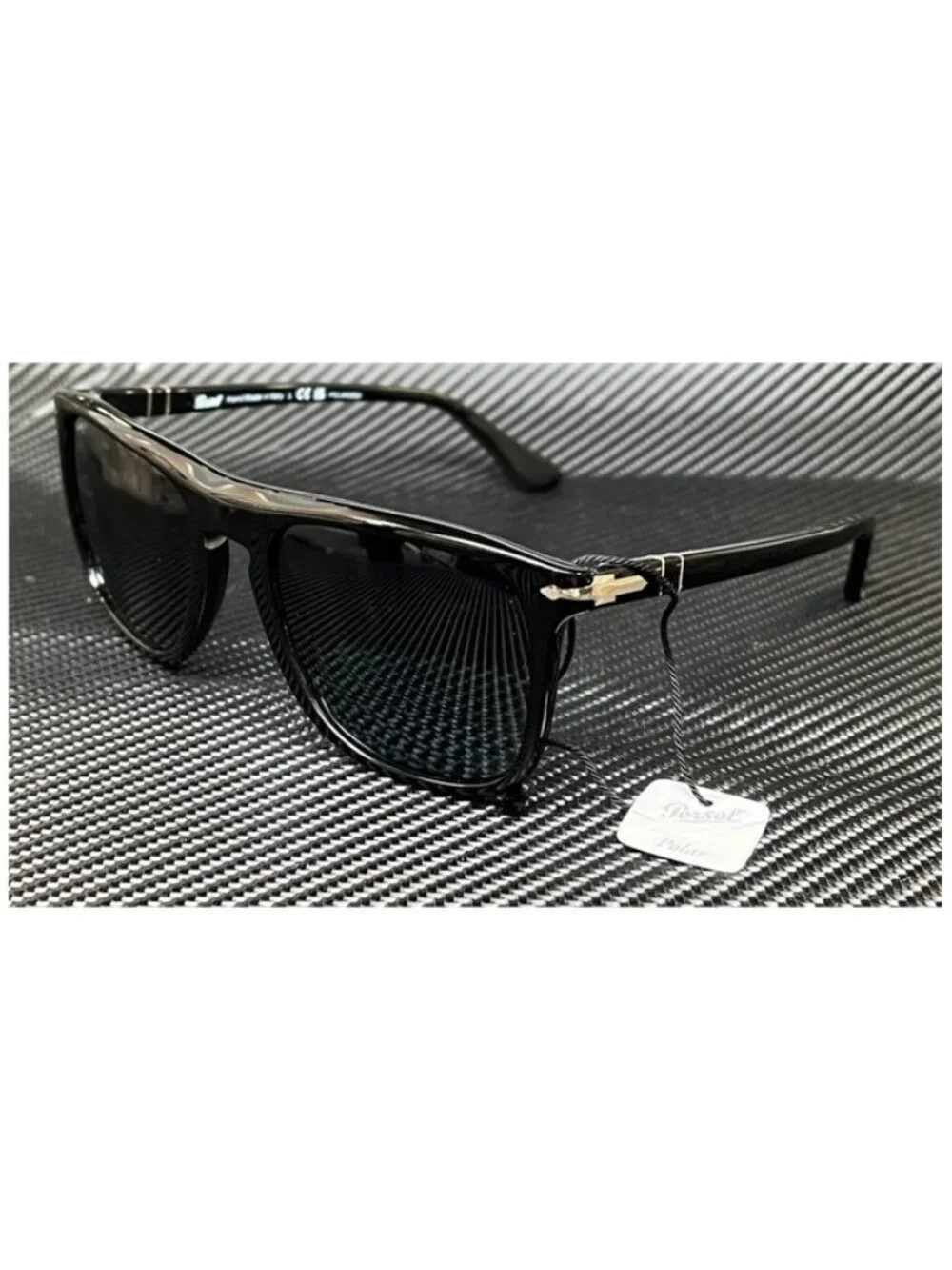 New Persol Men Black Sunglasses 54-21-145